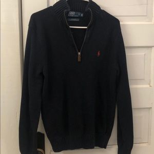 RL Polo 1/4 zip sweater